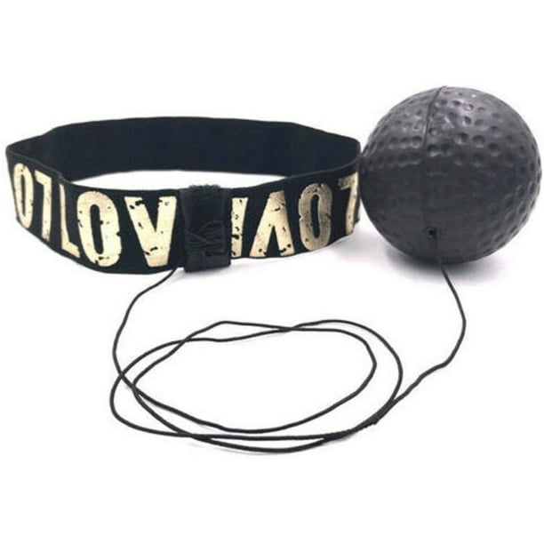 Fight Ball Reflex Boxing REACT Training Boxer Speed Punch Head Cap String BaGG